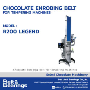 Chocolate Enrobing  Belt For Tempering Machines R200 LEGEND